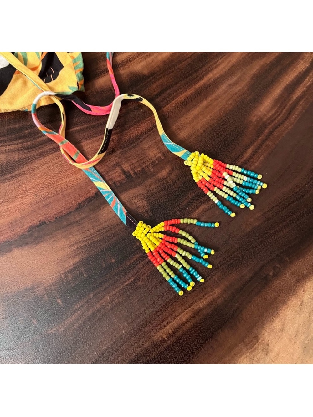 Farm Rio Toucan Wrap Top - Picture 4 of 6